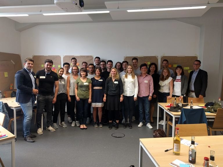 IBM Design Thinking Workshop as part of the Master Seminar