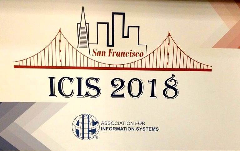 The Schöller team at the International Conference on Information Systems in San Francisco