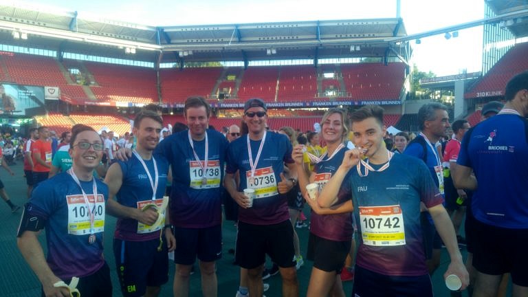 The WINNER team at b2run in Nuremberg