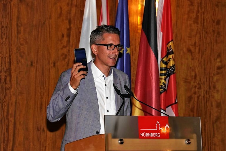 “Young and courageous” – keynote lecture by Prof. Dr. Sven Laumer at the 70th birthday reception for “Die Jungen Unternehmer”