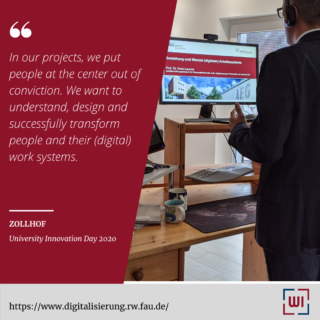Towards entry "Design and transformation of (digital) work systems"