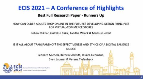 Towards entry "Runner-up award at the ECIS 2021"