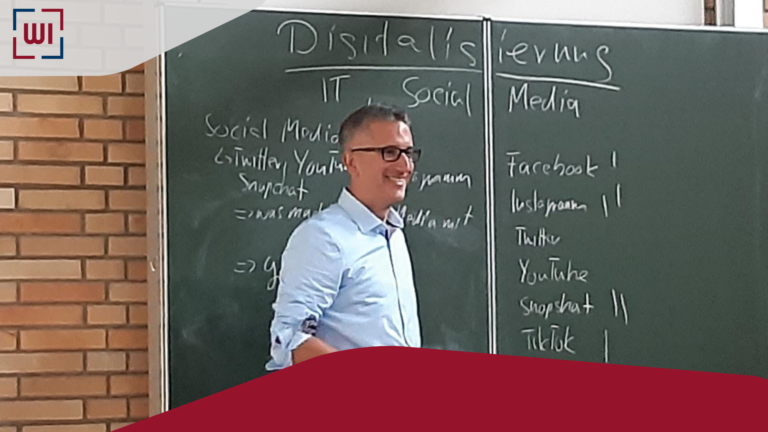 Sven Laumer visits school in Weißenburg