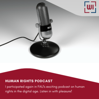 Towards entry "New FAU Human Rights Podcast now online!"