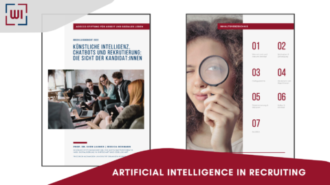 Towards entry "New research study on the topic of AI in human resources management"