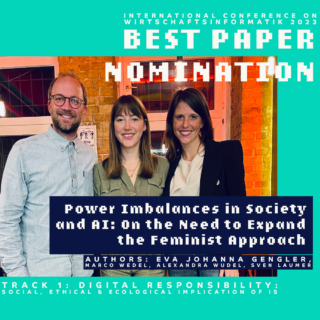 Towards entry "Best Paper Award Nomination: Research Expanding the Feminist Approach to Address Power Imbalances in Society and AI"
