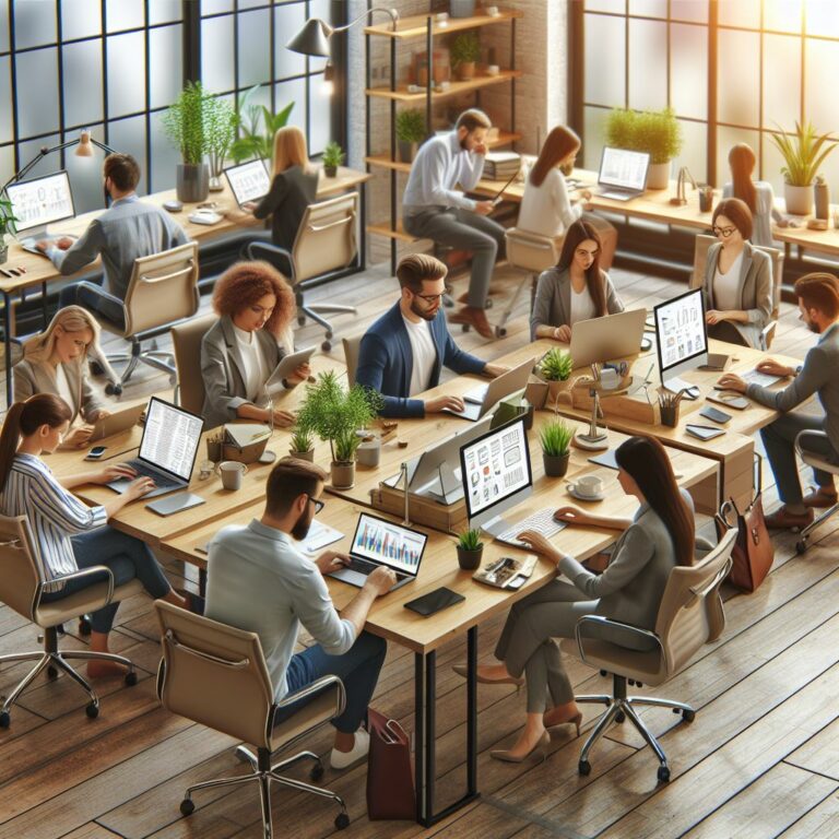 Featured image for Office, home office and hybrid working